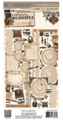 49 And Market Ephemera Laser Cut Outs - Nostalgic Memories 
