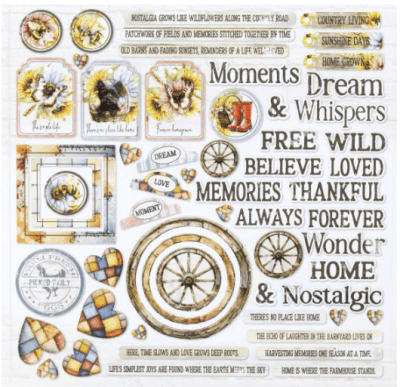 49 And Market Chipboard Set - Whispering Way