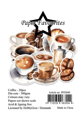 Paper Favourites Die-Cuts - Coffee