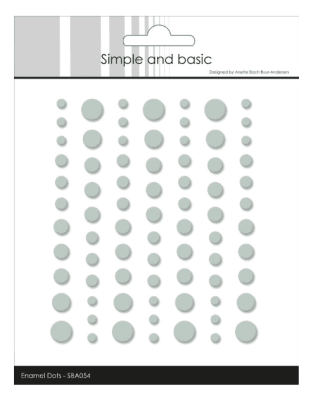 Simple and Basic Matte Enamel Dots - Eucalyptus 