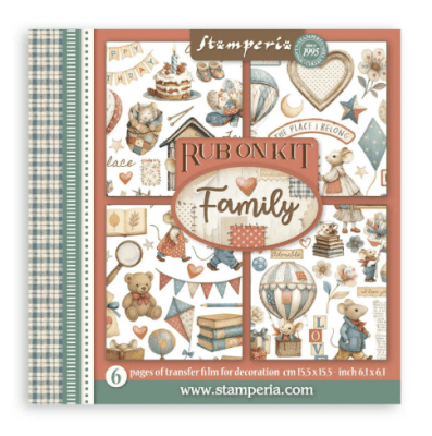 Stamperia Rub-On - Family Assortment 
