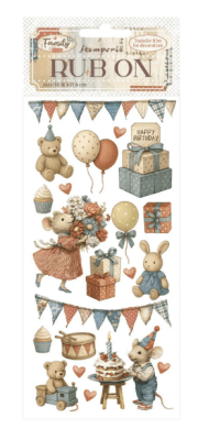 Stamperia Rub-On - Family Party