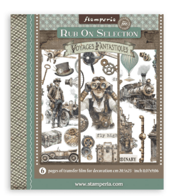 Stamperia Rub-on - Voyages Fantastiques 