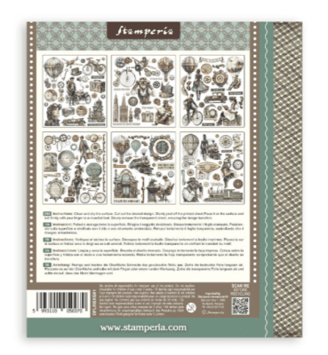 Stamperia Rub-on - Voyages Fantastiques 