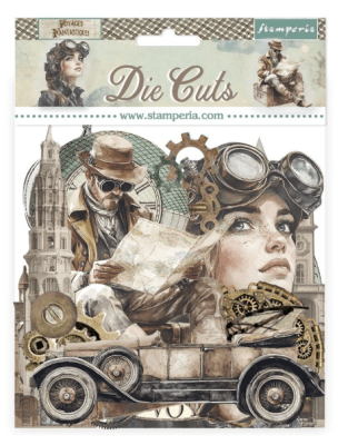 Stamperia Die Cuts - Voyages Fantastiques 