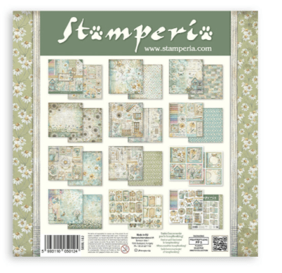 Stamperia 12x12 Paper Pack - Daisy Art
