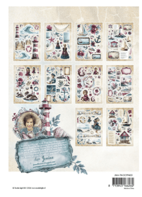 Studio Light Die-Cut Paper Pad - Tide of Hope Christmas Blush