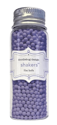 Doodlebug Design Shakers Balls - Lilac