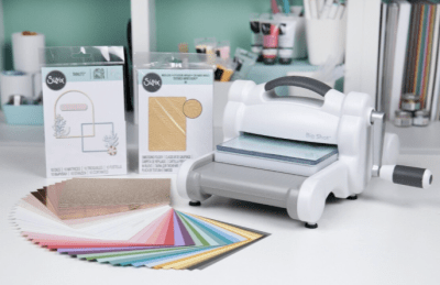 Sizzix Big Shot Starter Kit - White & Gray