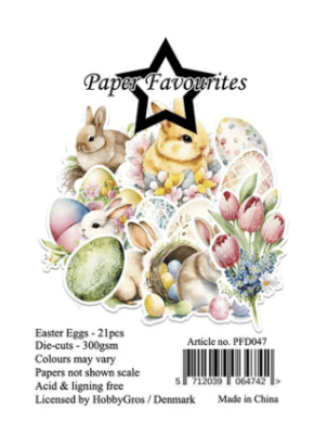 Paper Favourites Die-Cuts - Easter Eggs