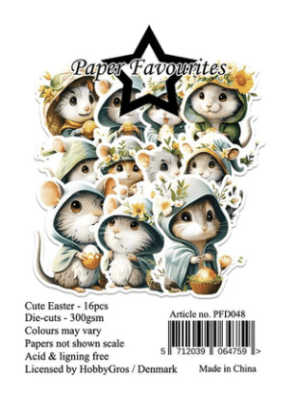 Paper Favourites Die-Cuts - Cute Easter