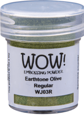 WOW! Embossing Powder - Earth Tone Olive Regular