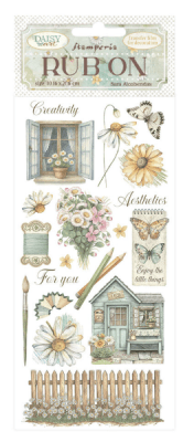 Stamperia Rub-On - Daisy Art 