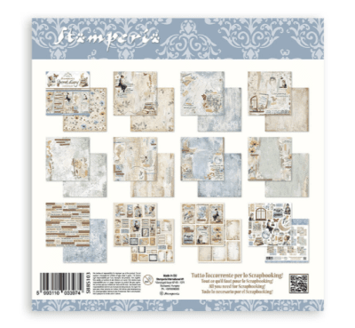 Stamperia 8x8 Paper Pack - Secret Diary 
