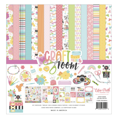 Echo Park 12x12 Collection Kit - Craft Room 