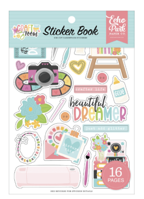Echo Park Sticker Book - Craft Room