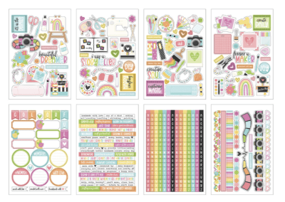 Echo Park Sticker Book - Craft Room