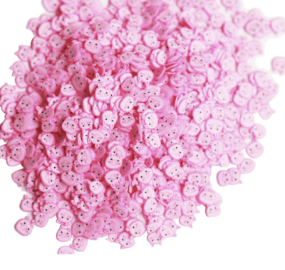 Dress My Craft Shaker Elements - Pink Piggy