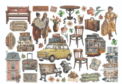 Stamperia Empemera - Art of Travelling