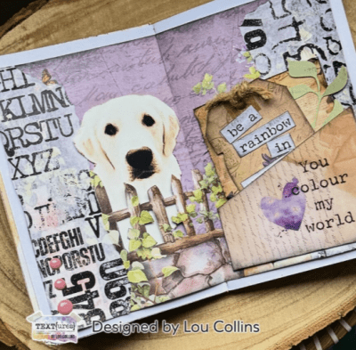 TEXT(ures) Decoupage Paper - Beneath the Brambles