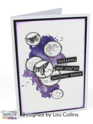 TEXT(ures) Clear Stamp Set - Beneath the Brambles Background Elements