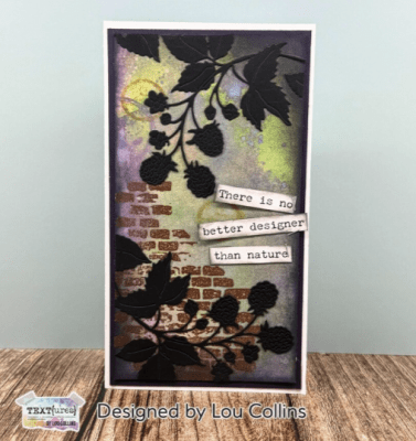 TEXT(ures) Clear Stamp Set - Beneath the Brambles Background Elements