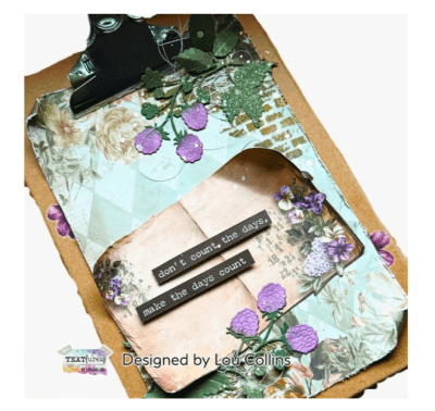 TEXT(ures) Die Set - Beneath the Brambles Clipboard Coverings Vol.II 
