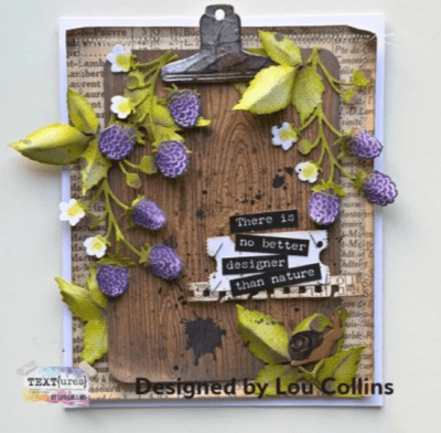 TEXT(ures) Die Set - Beneath the Brambles Clipboard Coverings Vol.II 
