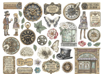 Stamperia Die Cuts - Gardens of Time