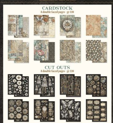 Stamperia Junk Journal A5 - Gardens of Time