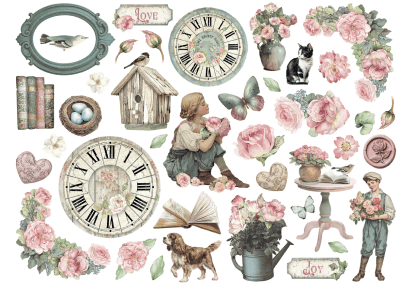 Stamperia Die Cuts - House of Roses