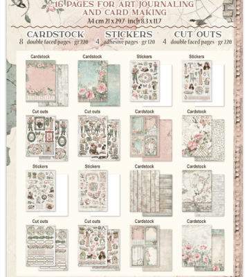 Stamperia Junk Journal - House of Roses