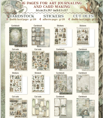 Stamperia Junk Journal - Herbarium Silvae