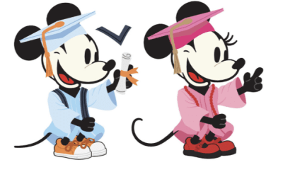 Spellbinders Dies - Classic Mouse Graduation
