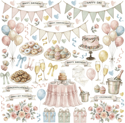 49 And Market All-In-One Kit - Confetti Moments