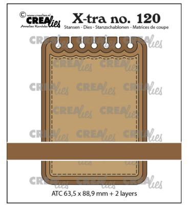 Crelies X-tra Dies - ATC Notebook Horizontal 