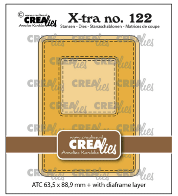 Crelies X-tra Dies No122 - ATC Slide Frame