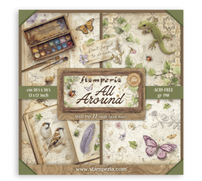 Stamperia 12x12 Paper pack - All Around