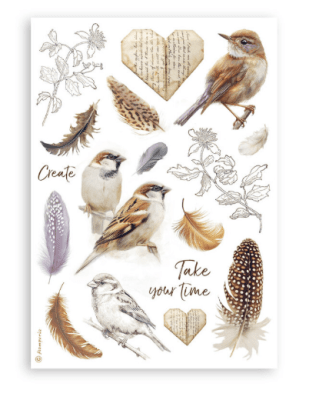 Stamperia A5 Washi Pad - All Around