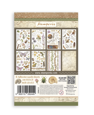 Stamperia A5 Washi Pad - All Around
