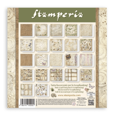 Stamperia 8x8 Maxi Paper Pack - All Around