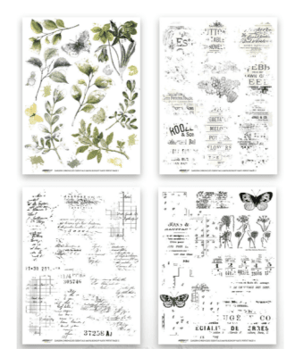 Arden Creative Studio Rub-On Essential - Garden Chronicles by Katie Pertiet