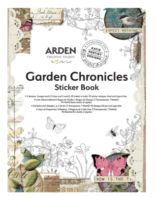 Arden Creative Studio Sticker Book - Garden Chronicles by Katie Per