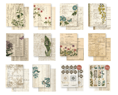 Arden Creative Studio 6x8 Paper Pad - Vintage Makers by Katie Pertiet
