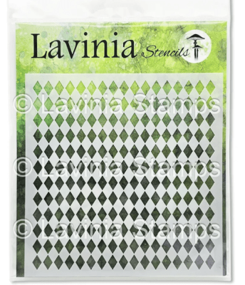  Lavinia Stencils - Diamond Chequerboard 