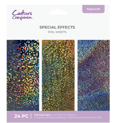 Crafter´s Companion Cut in Edge Foils Sheets Special Effects