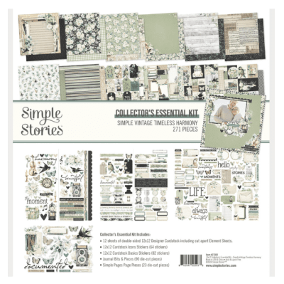 Simple Stories - Simple Vintage Timeless Harmony Collectors Essentials Kit