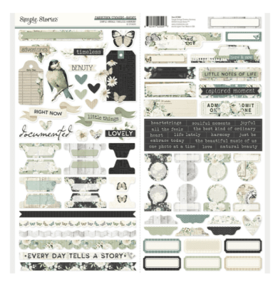 Simple Stories - Simple Vintage Timeless Harmony Collectors Essentials Kit