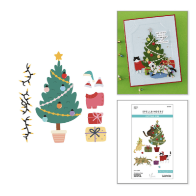 Spellbinders Dies - Yana´s Christmas Cats Etched Dies Accessories