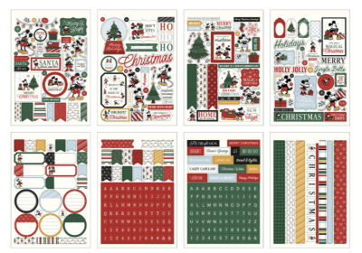 Echo Park Sticker Book - Mouse And Me Christmas 